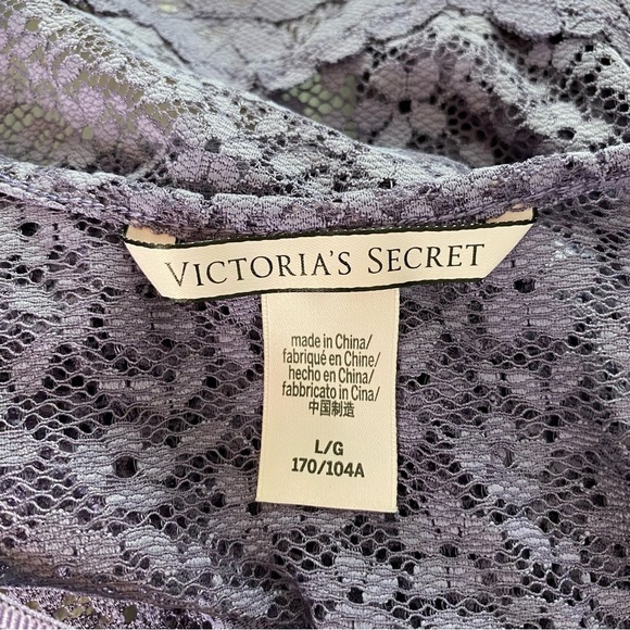 Victoria’s Secret Purple Lace Scoop Back Top - Picture 8 of 9